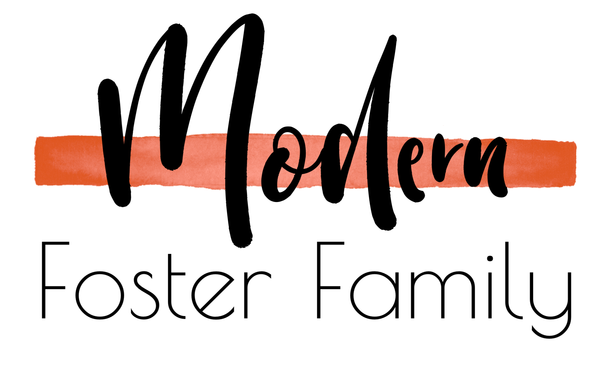 modern foster family